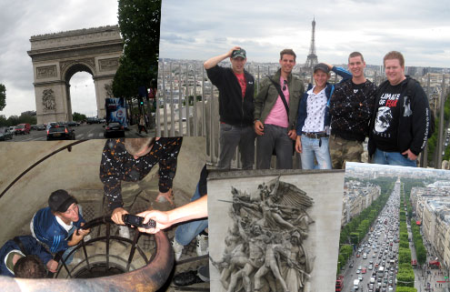 @ the Arc de Triomphe