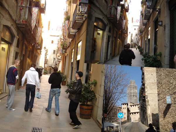 Streets of Girona...