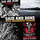 Said And Done - discography VINYL package