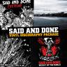 Said And Done - discography VINYL package